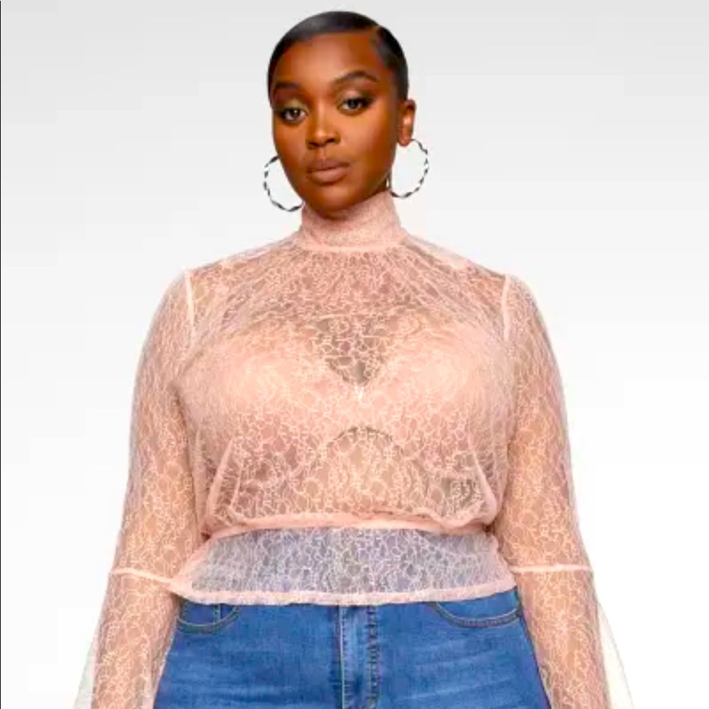 Nicole Bell sleeve top by FTF